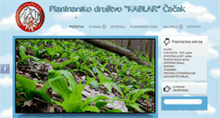 Desktop Screenshot of kablar.org.rs